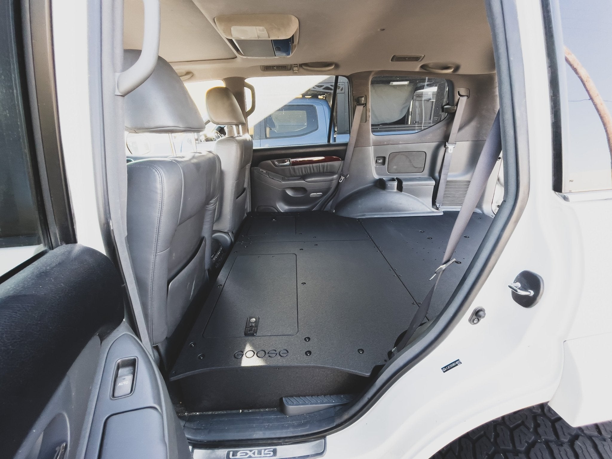 Goose Gear Lexus GX470 2002 2009 Second Row Seat Delete Plate System