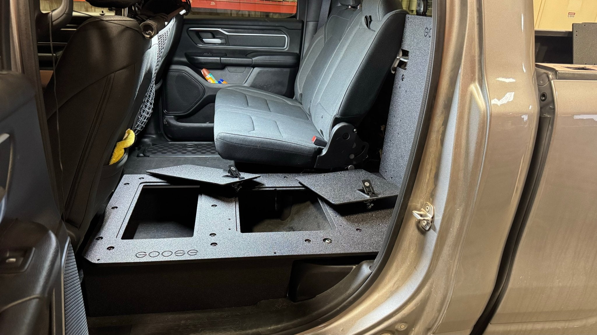 Goose Gear RAM - 1500 - 2019 - Present - 5th Gen. - Crew Cab - Explore Series - Second Row Seat Delete Plate System