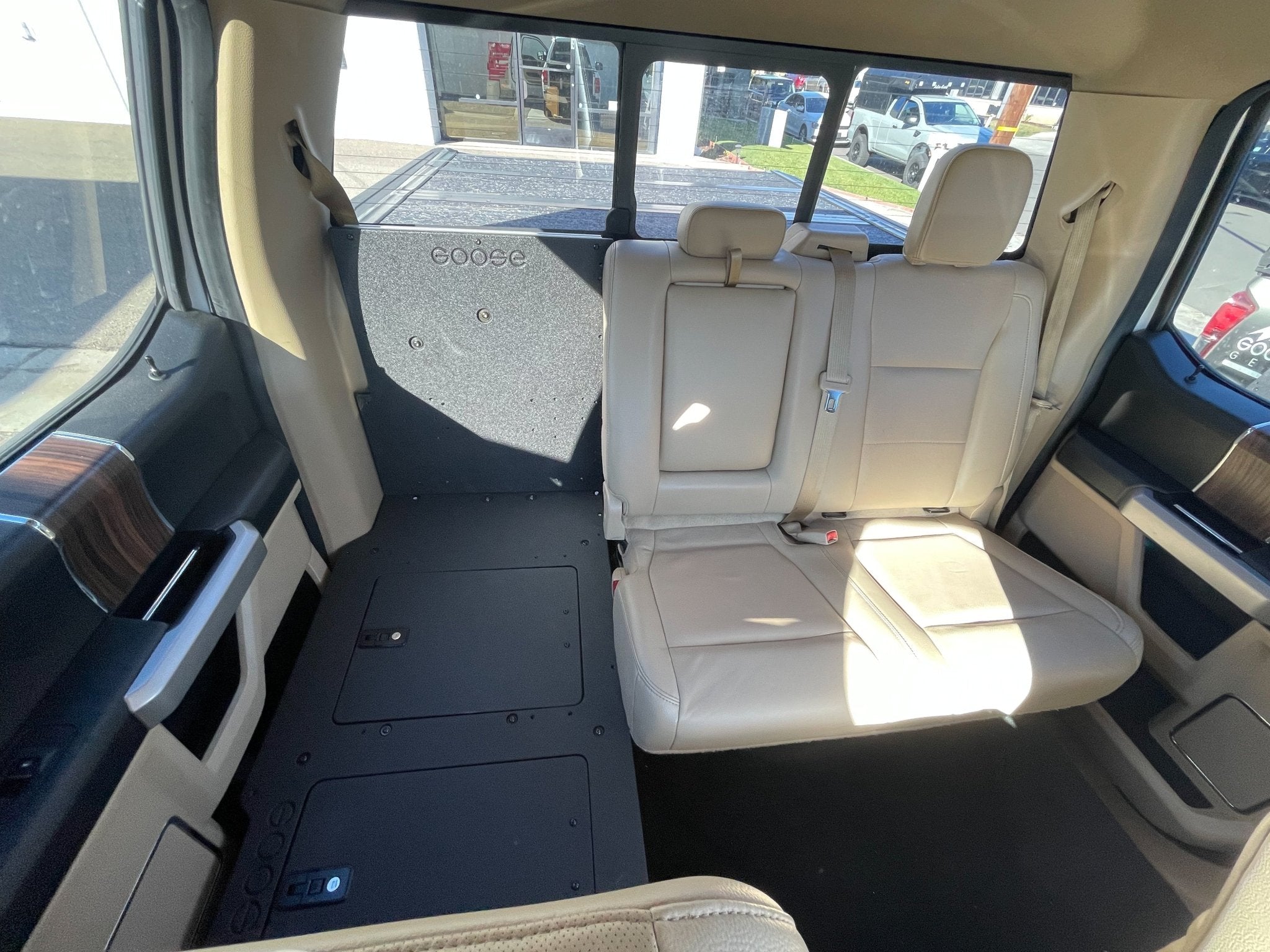 Car seat in 2024 extended cab f150