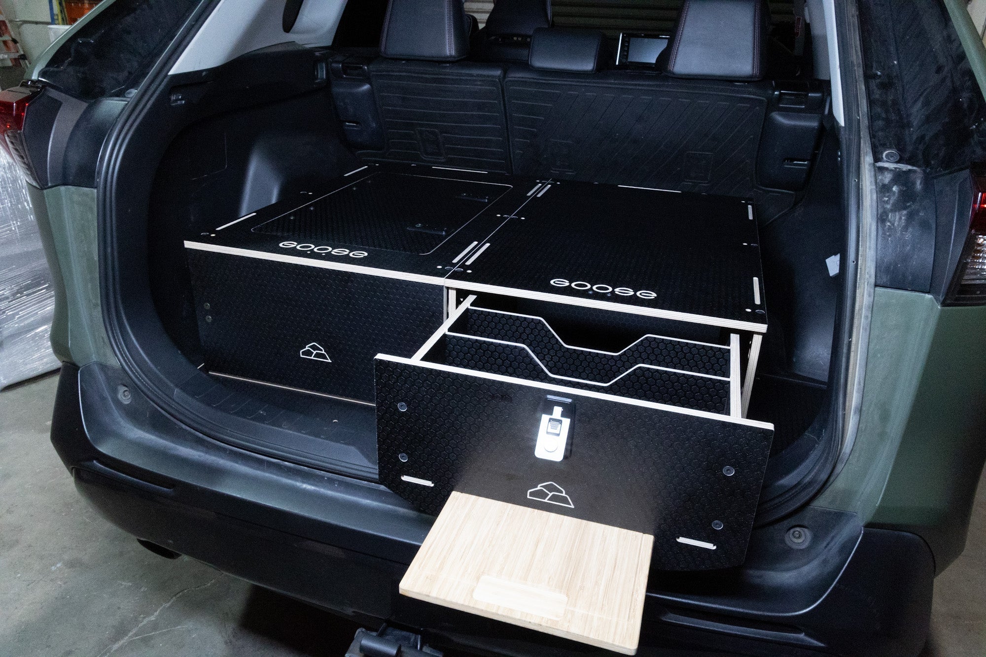 Subaru outback deals storage drawers